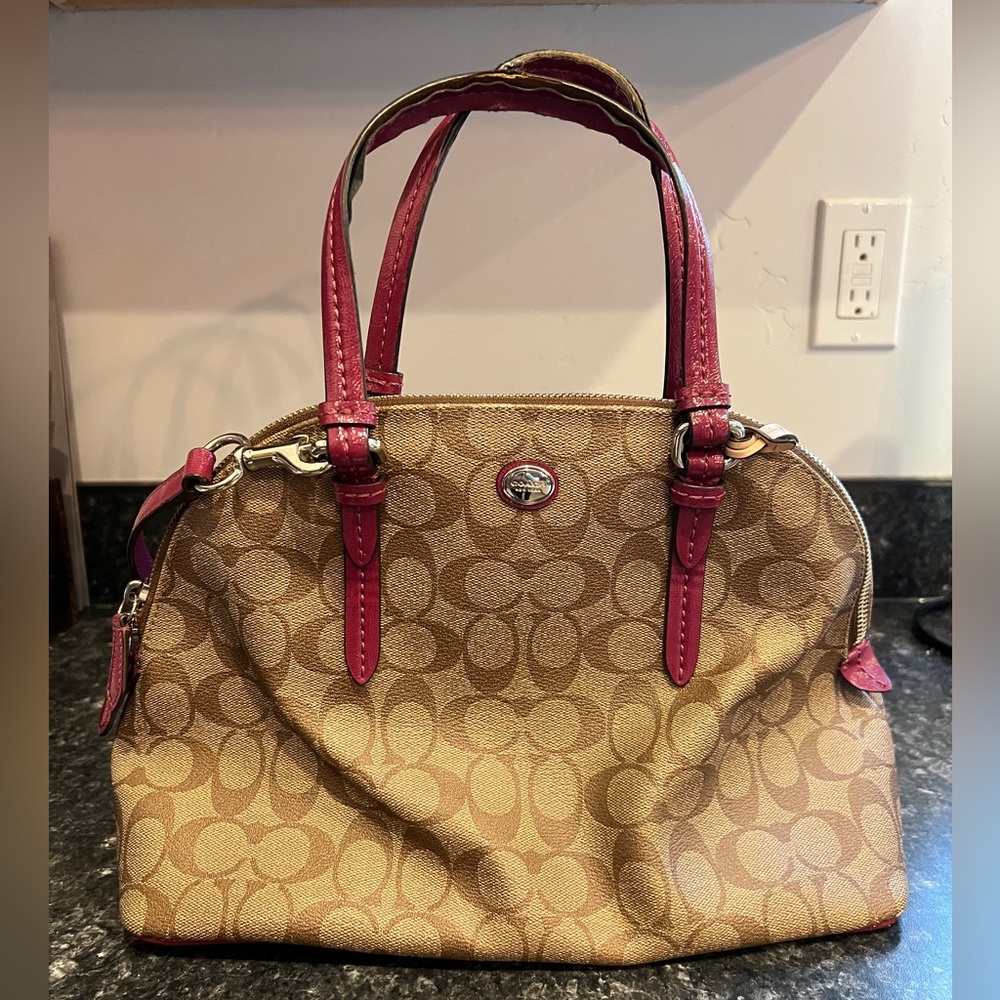 Coach hand bag